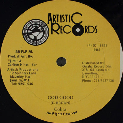 Mad Cobra : God Good (12")