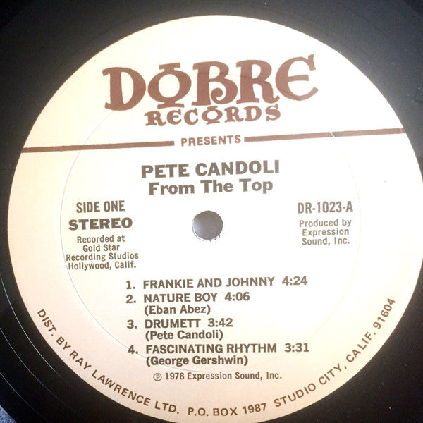 Pete Candoli : From the Top (LP, Album)