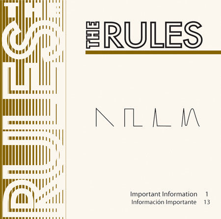The Rules (2) : Important Information (CD, Album)