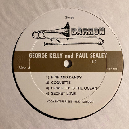 George Kelly (4) With The Paul Sealey Trio & The Harlem Blues & Jazz Band : Fine! & Dandy! (LP, Album)
