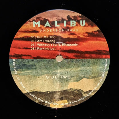 Anderson .Paak : Malibu  (LP,Album)