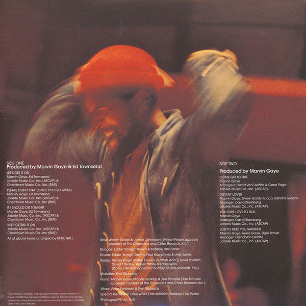 Marvin Gaye : Let's Get It On (LP, Album, RE, 180)