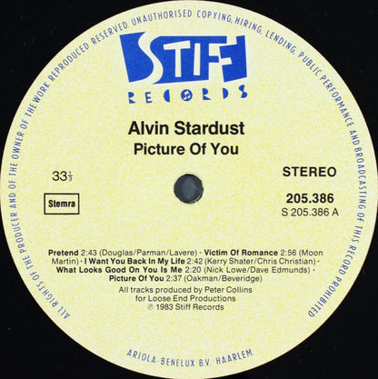 Alvin Stardust : A Picture Of You (LP, Album)
