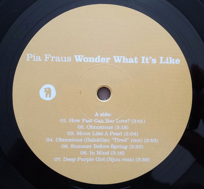 Pia Fraus : Wonder What It's Like (LP, Album, Ltd, Num, RE)