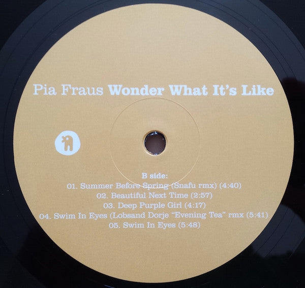 Pia Fraus : Wonder What It's Like (LP, Album, Ltd, Num, RE)