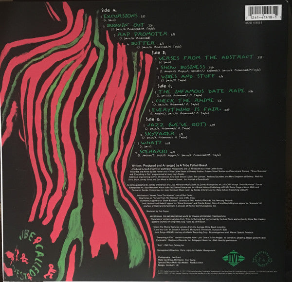 A Tribe Called Quest : The Low End Theory (2xLP, Album, RE, RM, CJH)