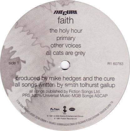 The Cure : Faith (LP, Album, RE, RM, 180)