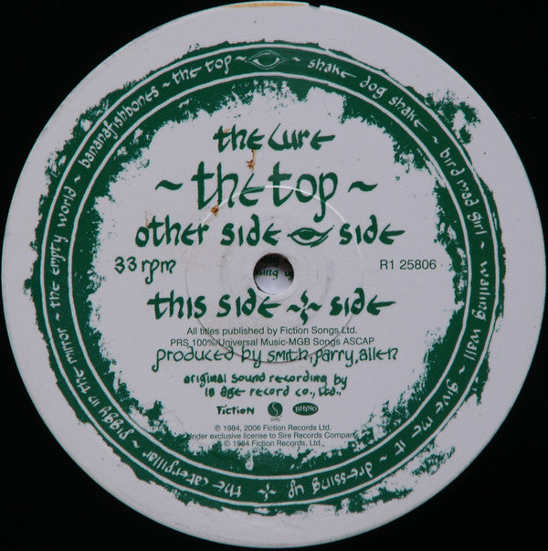 The Cure : The Top (LP, Album, RE, RM, RP, 180)