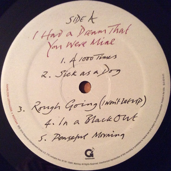 Hamilton Leithauser + Rostam : I Had A Dream That You Were Mine (LP, Album)