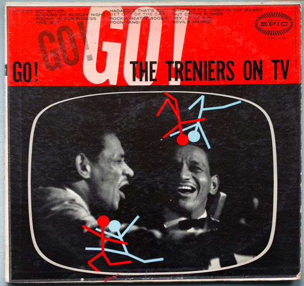 The Treniers : Go! Go! Go! The Treniers on TV (LP, Album, Mono)