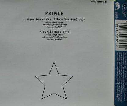 Prince : When Doves Cry / Purple Rain (CD, Single)