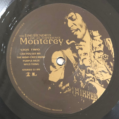 The Jimi Hendrix Experience : Live At Monterey (LP, Album, RE, 180)