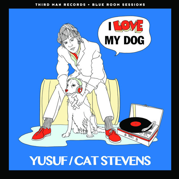 Yusuf Islam / Cat Stevens : I Love My Dog  (7", Single)