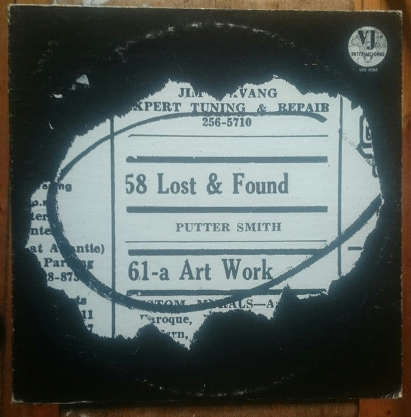 Putter Smith : Lost & Found (LP)