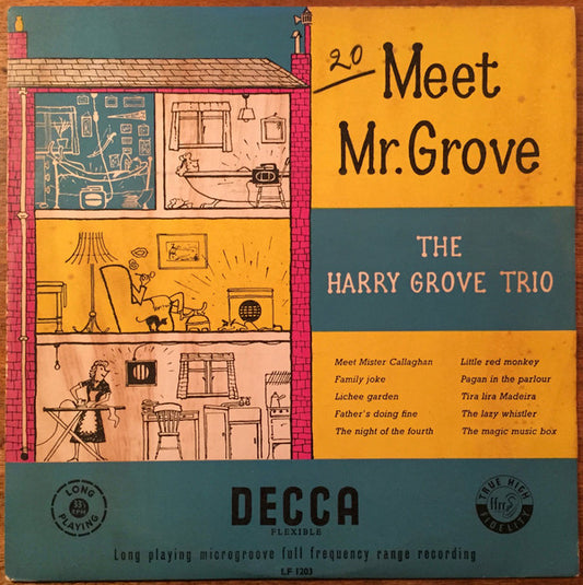 The Harry Grove Trio : Meet Mr. Grove (10")