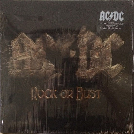 AC/DC : Rock Or Bust (LP, Album, 180 + CD, Album + Len)