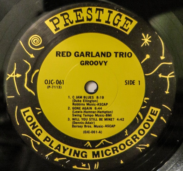 Red Garland Trio* : Groovy (LP, Album, RE, RP)