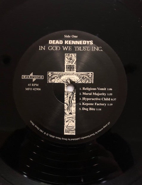 Dead Kennedys : In God We Trust, Inc. (12", EP, RE, RM)