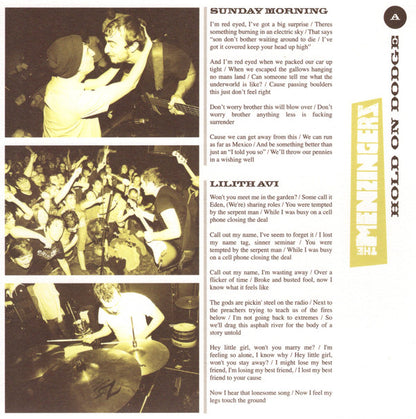 The Menzingers : Hold On Dodge (7", EP, RP)