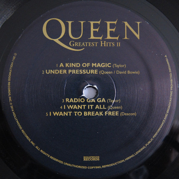Queen : Greatest Hits II (2xLP, Comp, RE, RM, Gat)