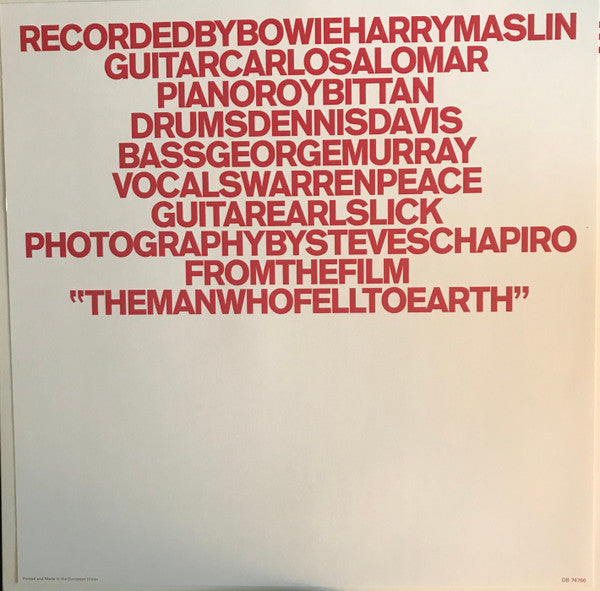 Buy David Bowie : Station To Station (LP,Album,Reissue,Remastered